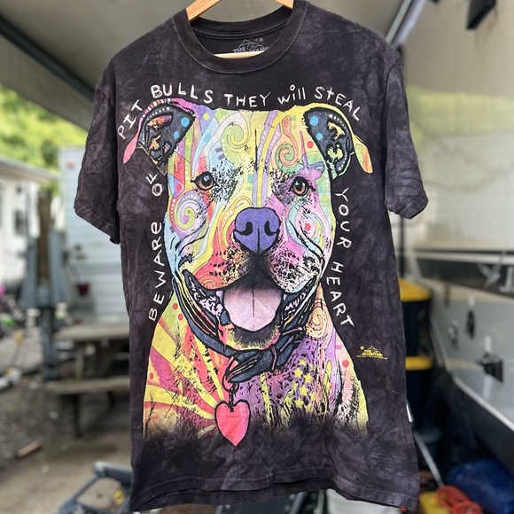 THE MOUNTAIN Pit Bull Lover T-Shirt - Picture 5 of 9